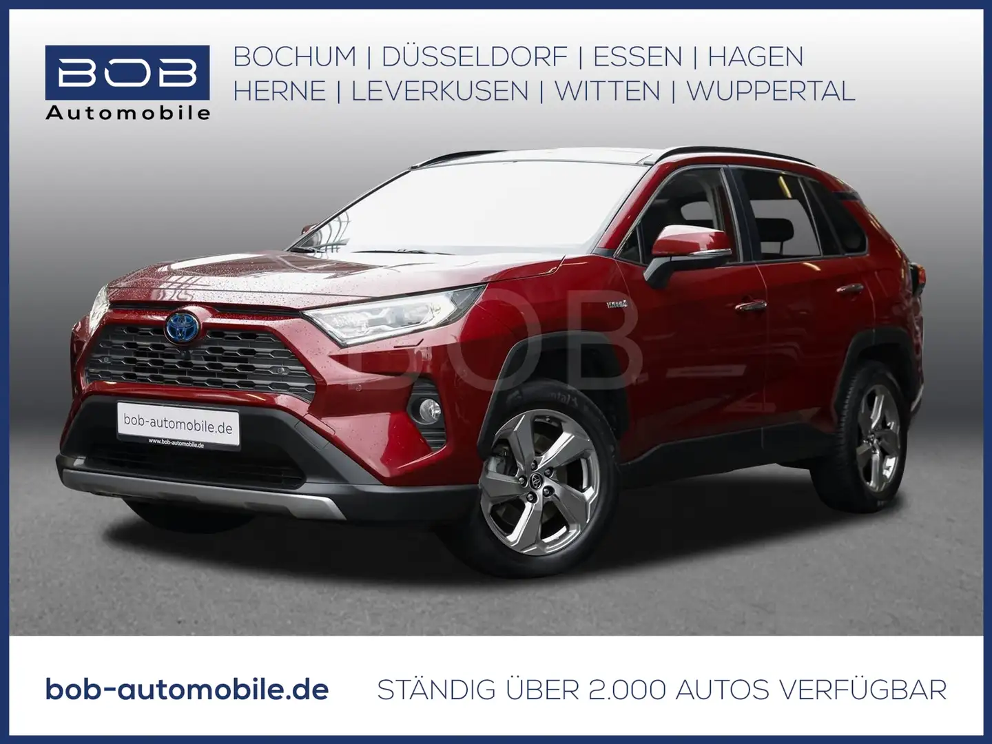 Toyota RAV 4 Lounge Hybrid 4WD NAVI PDC 360° BT LHZ SHZ Rouge - 1