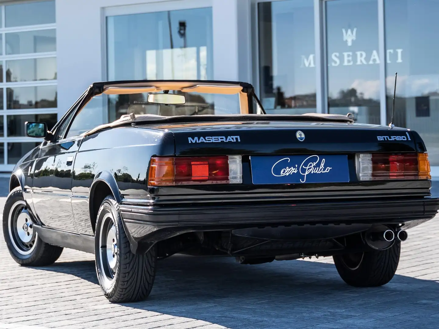 Maserati Biturbo Biturbo Spider 2.0i Schwarz - 2