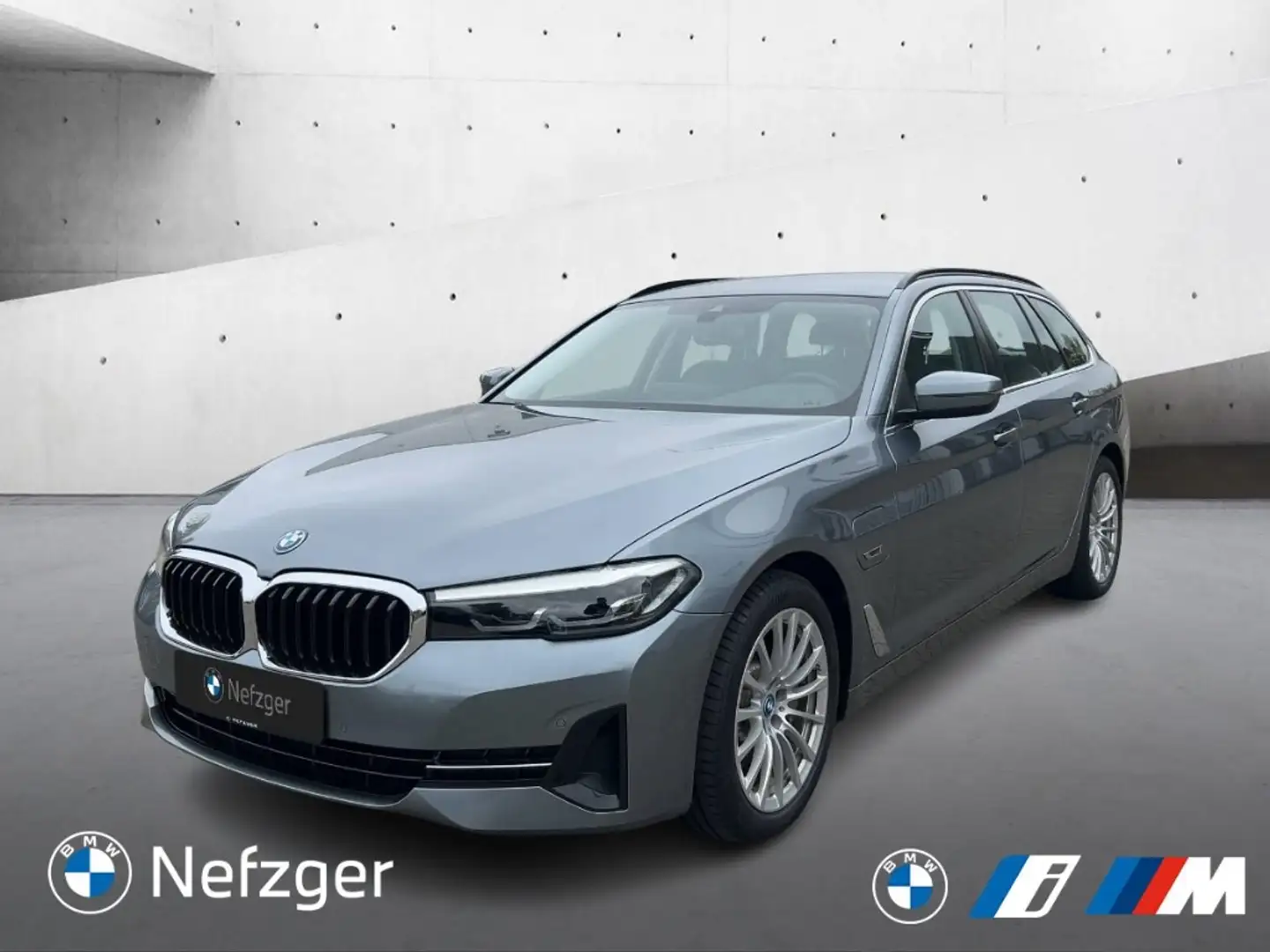 BMW 520 e Touring Park-Assistent HiFi Sport-Lederlenkrad Bleu - 1