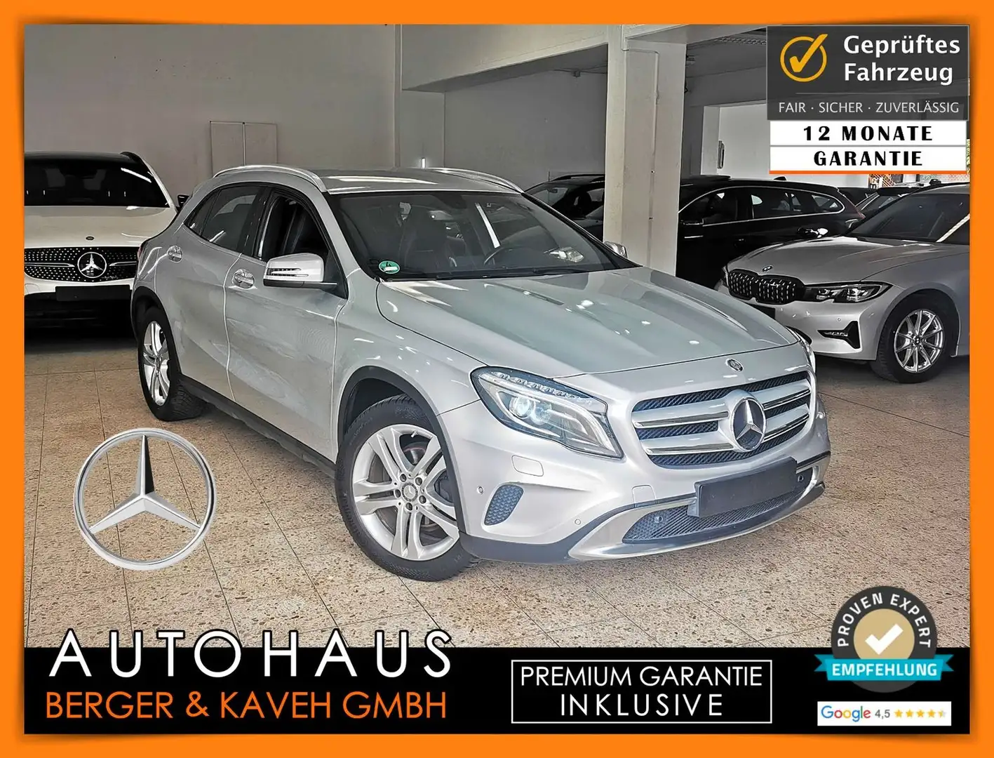 Mercedes-Benz GLA 200 CDI | NAVI | XENON + [12MON GARANTIE] Silber - 1