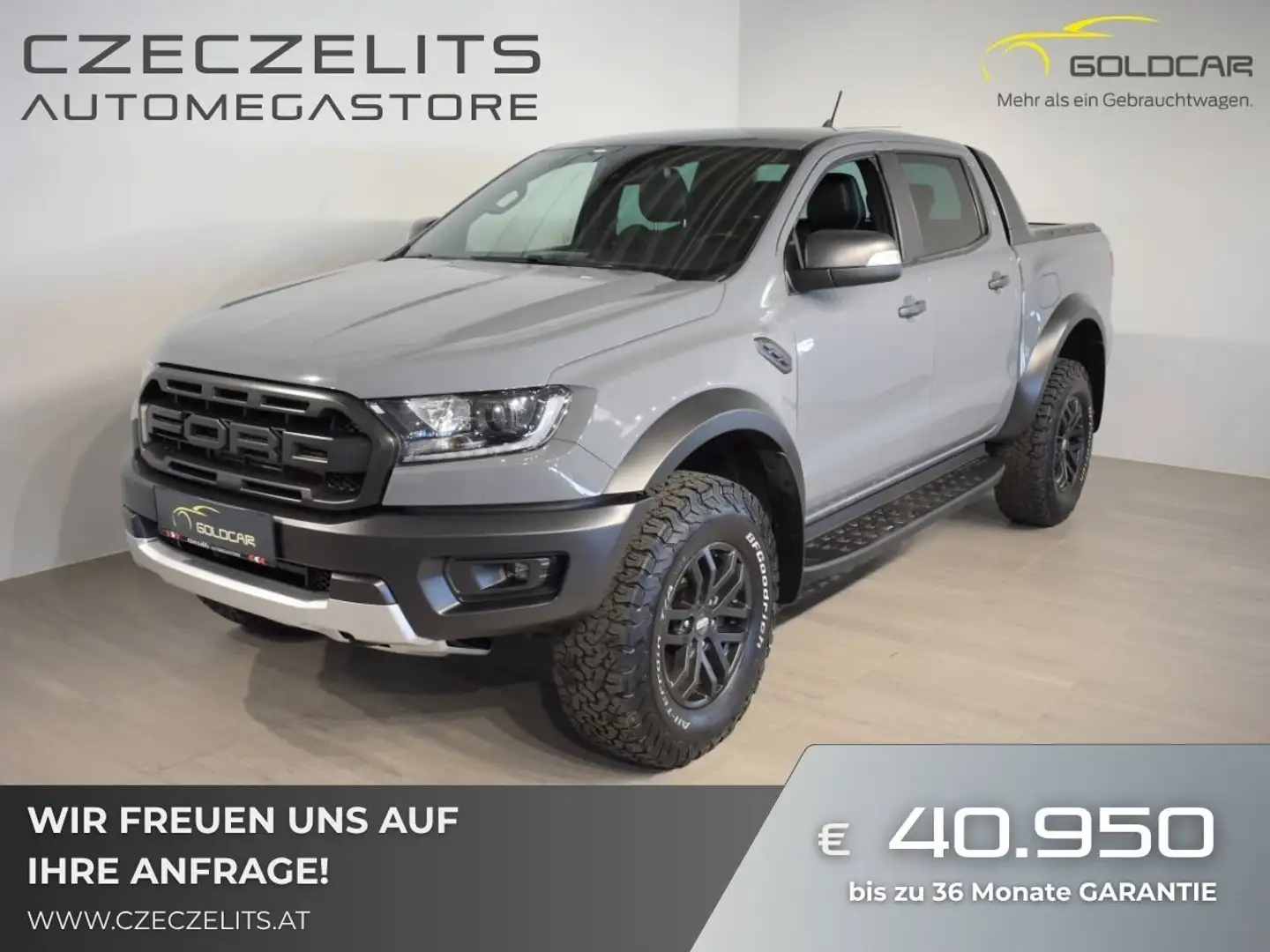 Ford Ranger Raptor Ranger Doppelkabine Raptor 4x4 2,0 EcoBlue Aut. Grau - 1