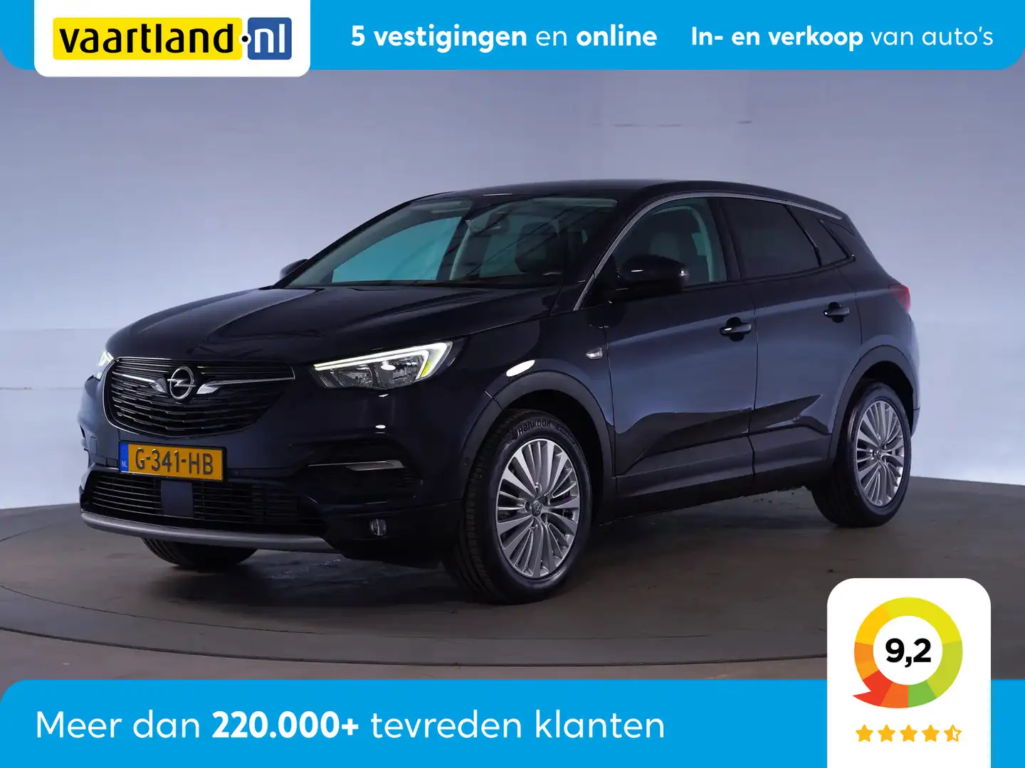 Opel Grandland X 1.2 Turbo 130pk Innovation Aut. [ Navi Trekhaak Cl Grijs - 1