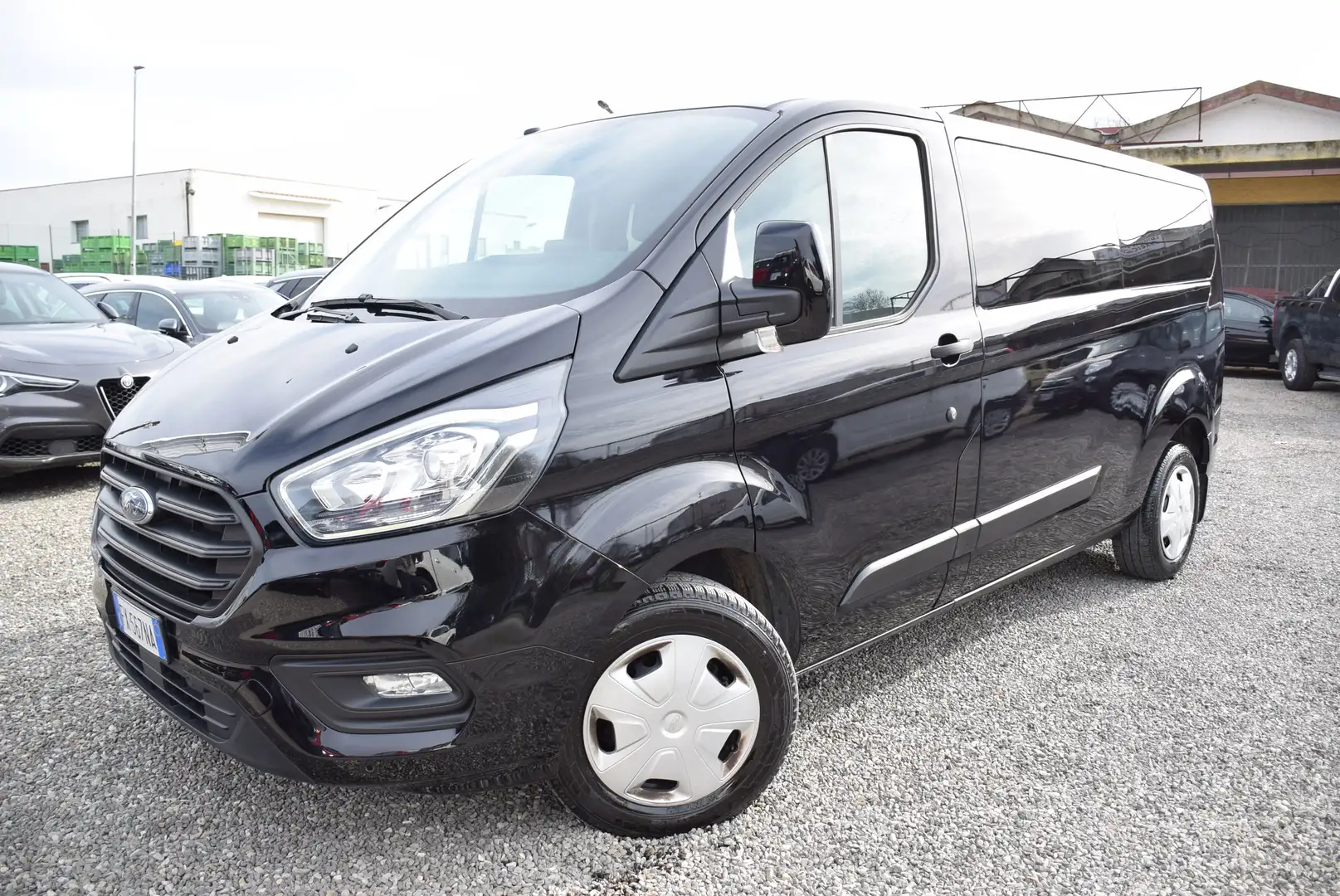 Ford Transit Custom VETTURA 9POSTI IVA 2.0TDCI 130CV 6M NAV SENSOR CAM Nero - 1