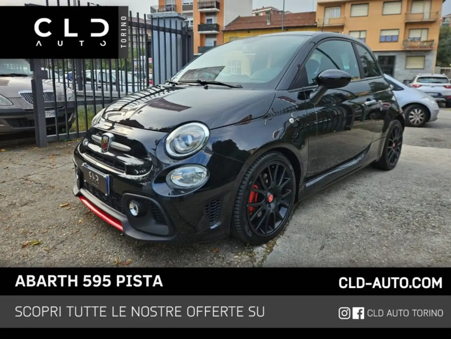 Abarth 595 1.4 Turbo T-Jet 160 CV Pista Nero - 1