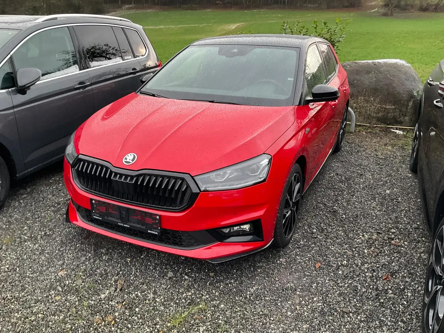 Skoda Fabia 1.0 TSI Monte Carlo, LED, Kamera, Winter, 17-Zoll, Rot - 2