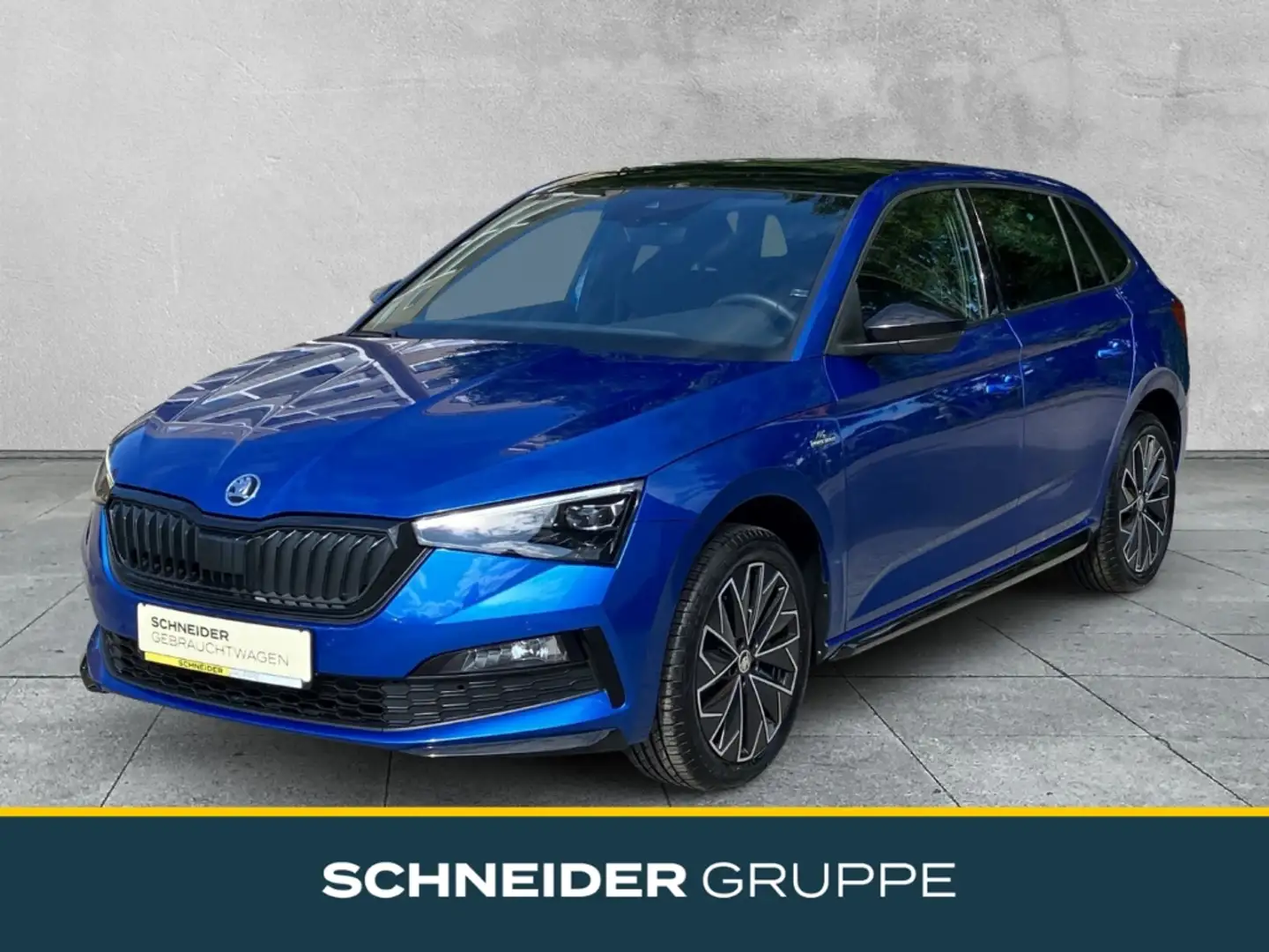 Skoda Scala 1.0 TSI Monte Carlo LED+SHZ+PANO+KAMERA Azul - 1