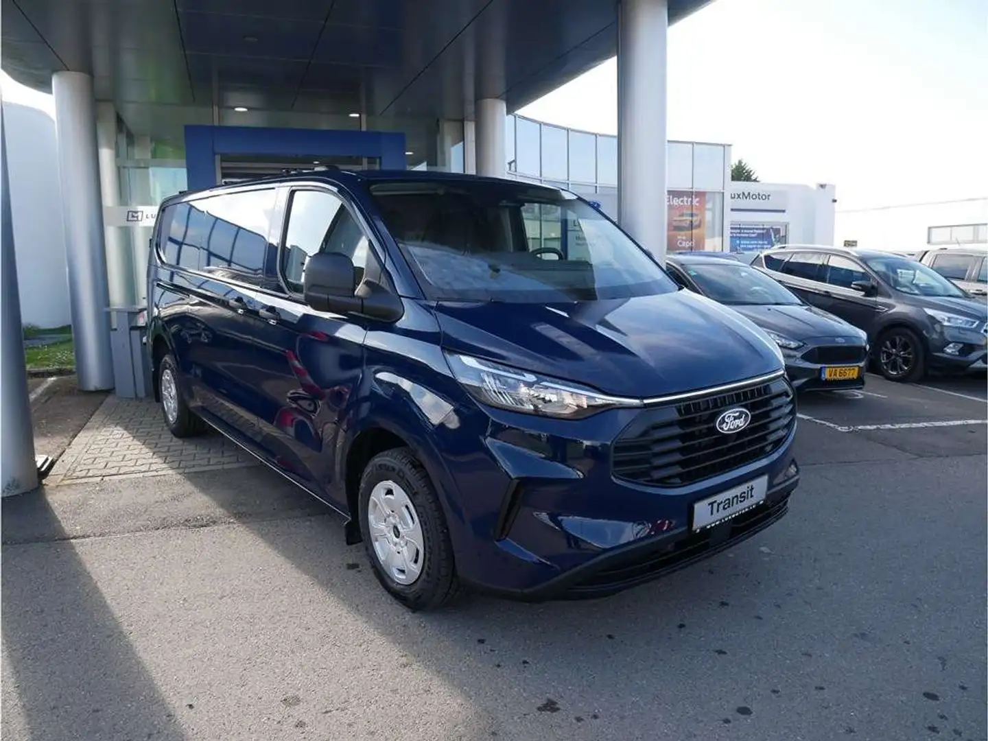 Ford Transit Custom FOURGON 320L TREND 2.0TD136cv M6 FWD LWB  L2/H1 Bleu - 1