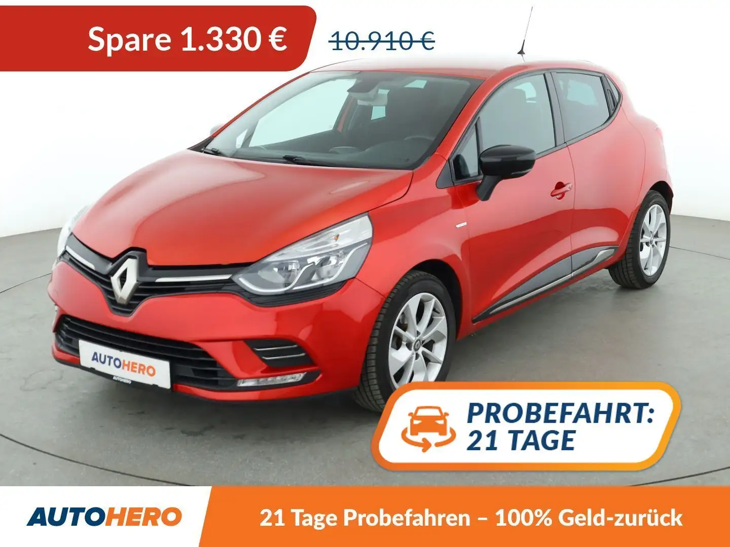 Renault Clio 1.2 Limited*NAVI*PDC*TEMPO*KLIMA*GARANTIE* Rot - 1
