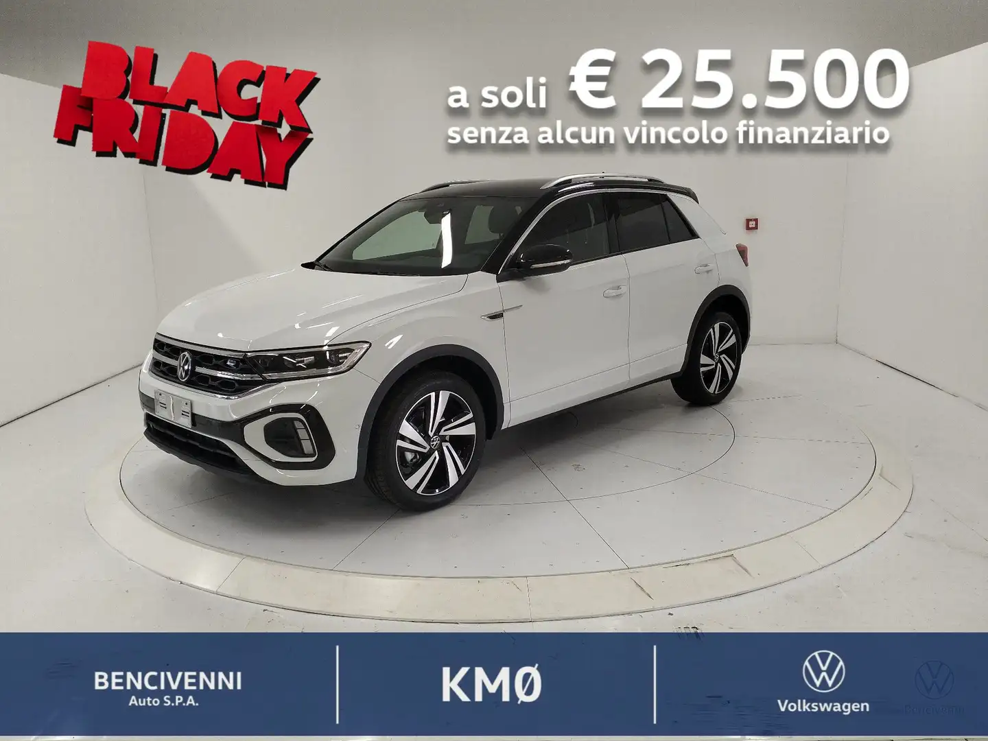 Volkswagen T-Roc 1.0 TSI R-LINE 115CV MY 25 Wit - 1