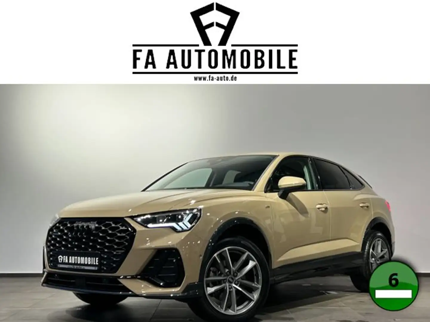 Audi Q3 Sportback 40 TDI Q. S line Exclusiv Edition ! Bej - 1