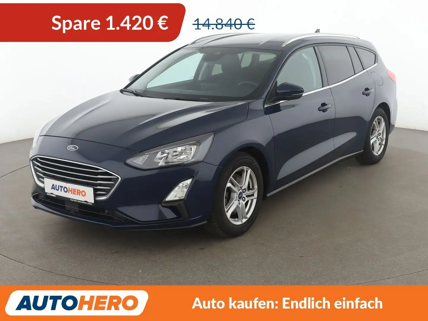 Ford Focus 1.0 EcoBoost Cool&Connect*NAVI*PDC*SHZ*KLIMA* Modrá - 1