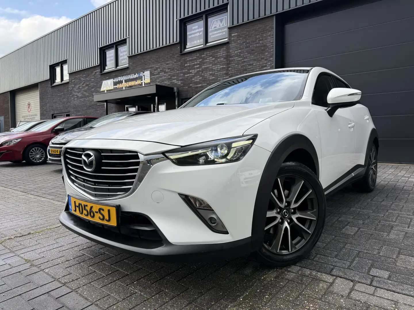 Mazda CX-3 2.0 SkyActiv-G 120 TS | 1E EIGENAAR | 12MND GARANT Wit - 2