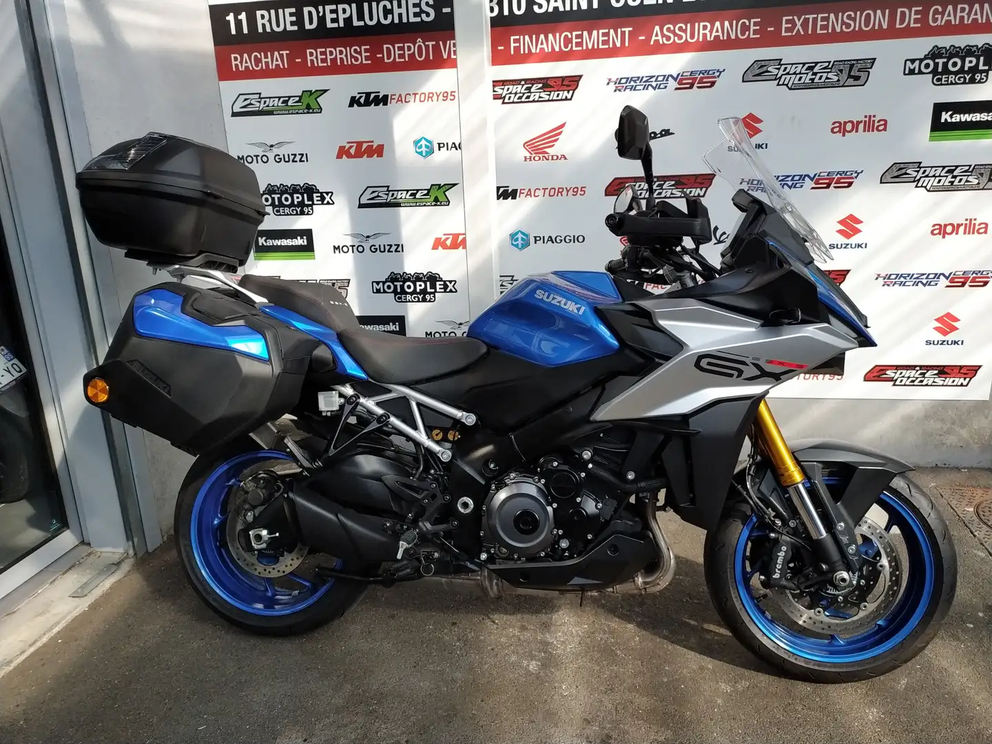 Suzuki GSX-S 1000GX Modrá - 1