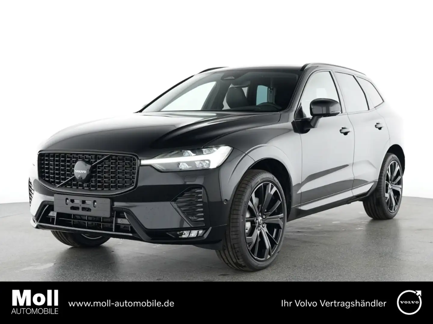 Volvo XC60 Ultra Black Edition AWD HUD AHK Leder Digitales Co Schwarz - 1
