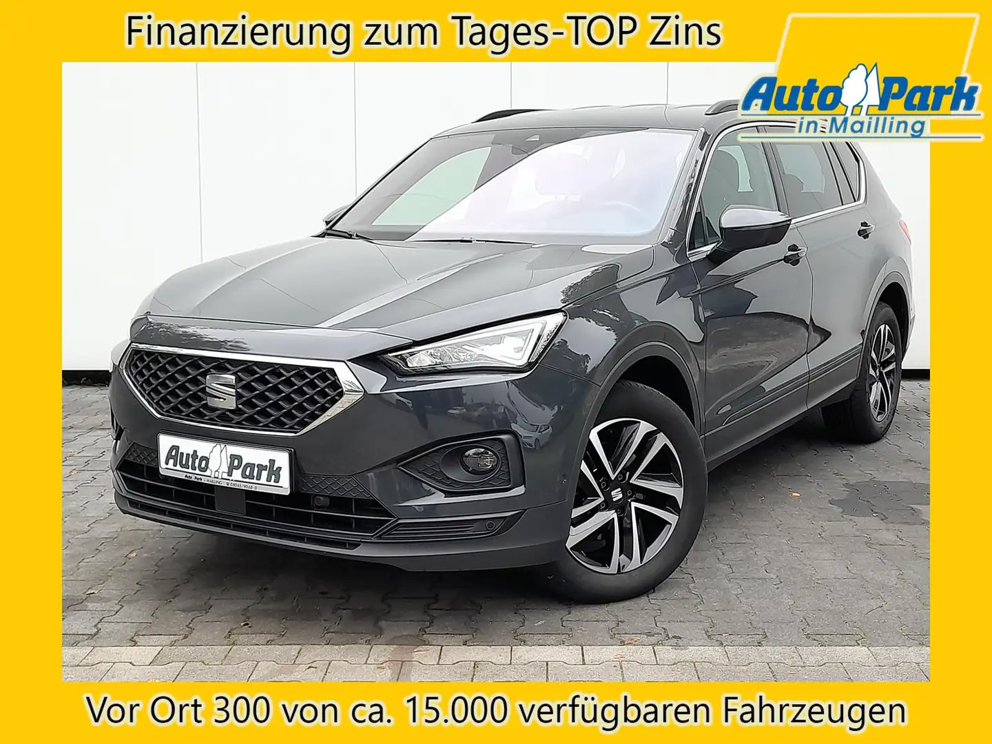 SEAT Tarraco 2.0 TDI Style NAVI~AHK~APP~LED~ACC~RFK Gris - 1