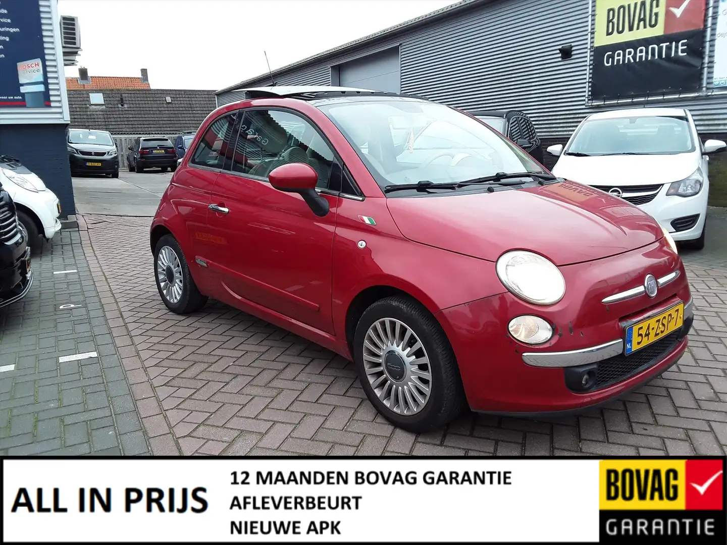 Fiat 500 1.2 69pk Start &amp; Stop NL Rojo - 1