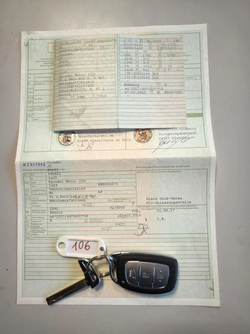 Hyundai iX20 Trend Automatik Airbags Motor Getriebe Ok - 2