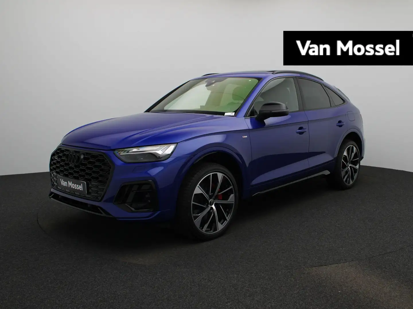 Audi Q5 Sportback 55 TFSI e S edition Competition 367 PK | Bleu - 1