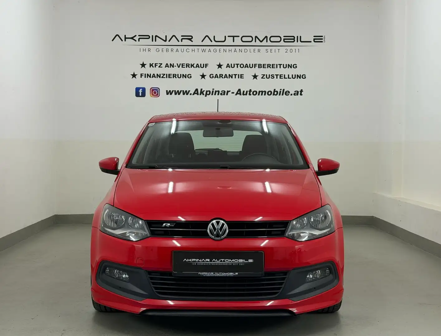 Volkswagen Polo 4Sports 1,2 R-Line ab 135€/Mo Rot - 2