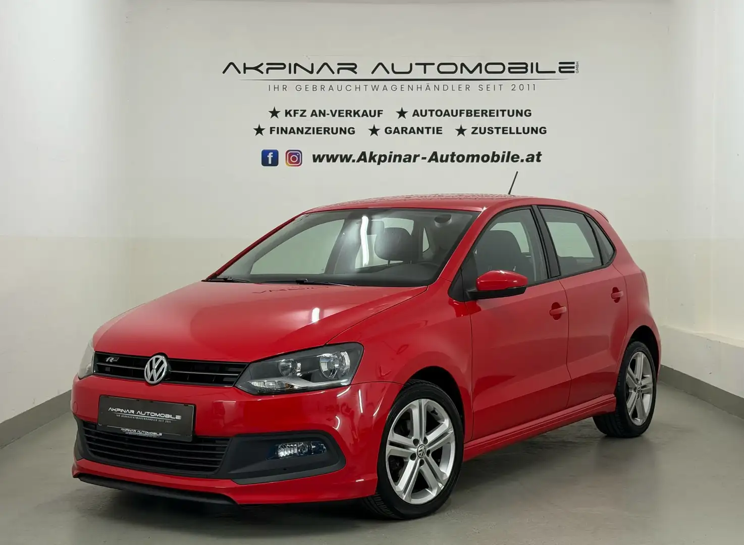 Volkswagen Polo 4Sports 1,2 R-Line ab 135€/Mo Rot - 1