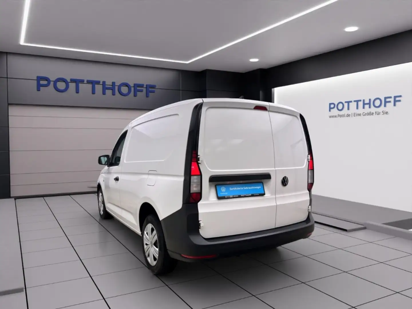 Volkswagen Caddy Cargo 2.0 TDI KASTEN PDC BLUETOOTH SITZHZG Weiß - 2