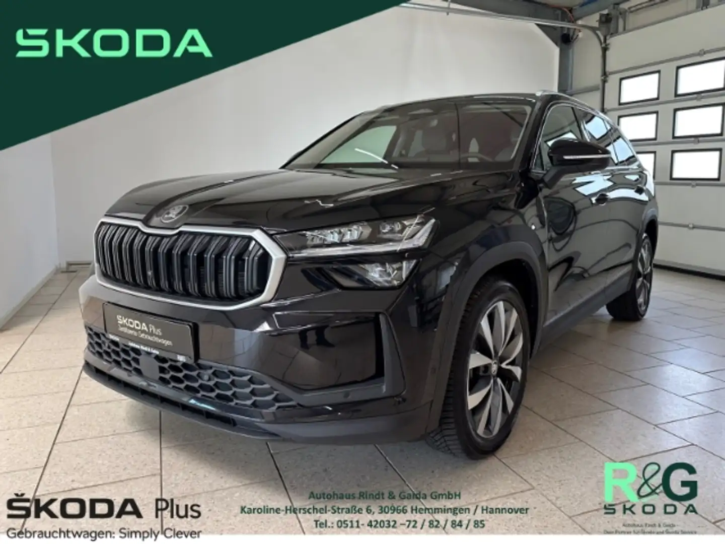 Skoda Kodiaq 2.0 TDI 4x4 DSG Selection Navi ACC AHK Schwarz - 1