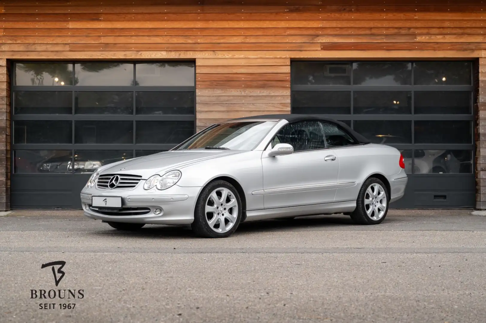Mercedes-Benz CLK 320 Cabrio |El.Sitze|SHz|Leder|Carplay Silber - 1