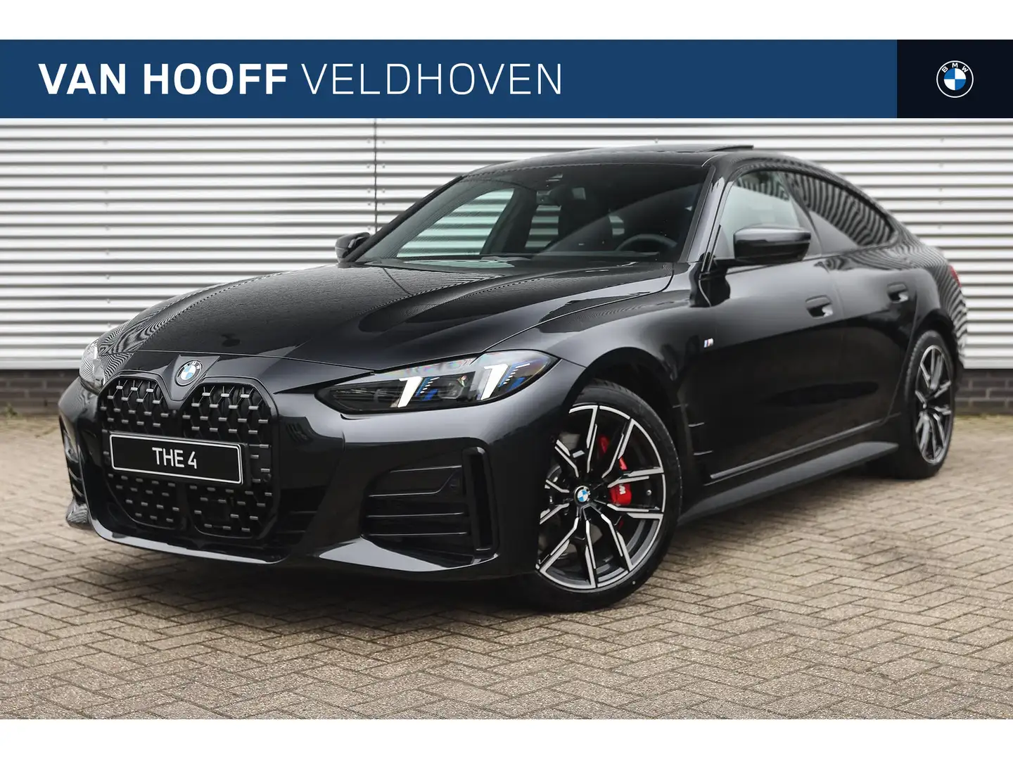 BMW 420 4 Serie Gran Coupé 420i M Sport Automaat / Schuif- Zwart - 1