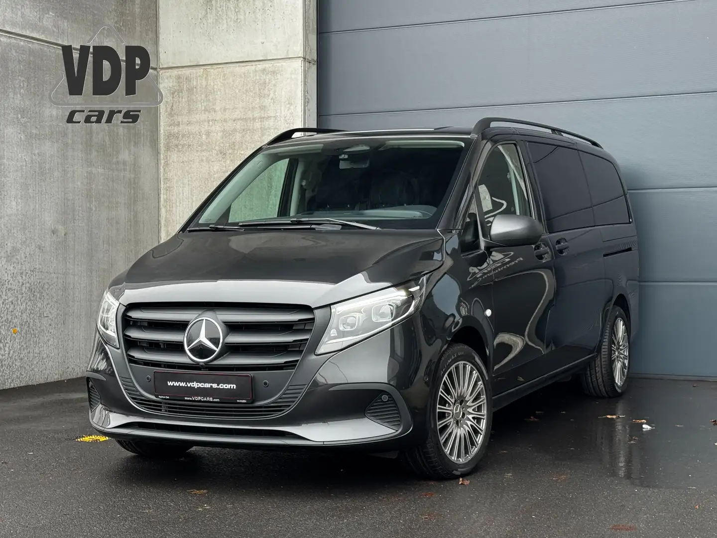 Mercedes-Benz Vito 119 L2 DUBBEL CABINE MULTIBEAM CAMERA 2SCHUIFD Gris - 1