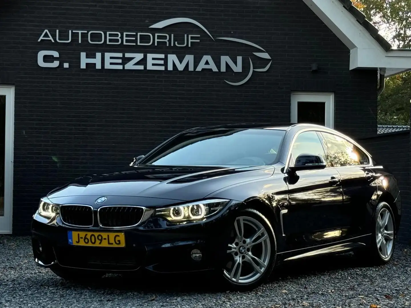 BMW 418 4-serie Gran Coupé 418i 1e eigenaar BTW M PAKKET A Fekete - 1