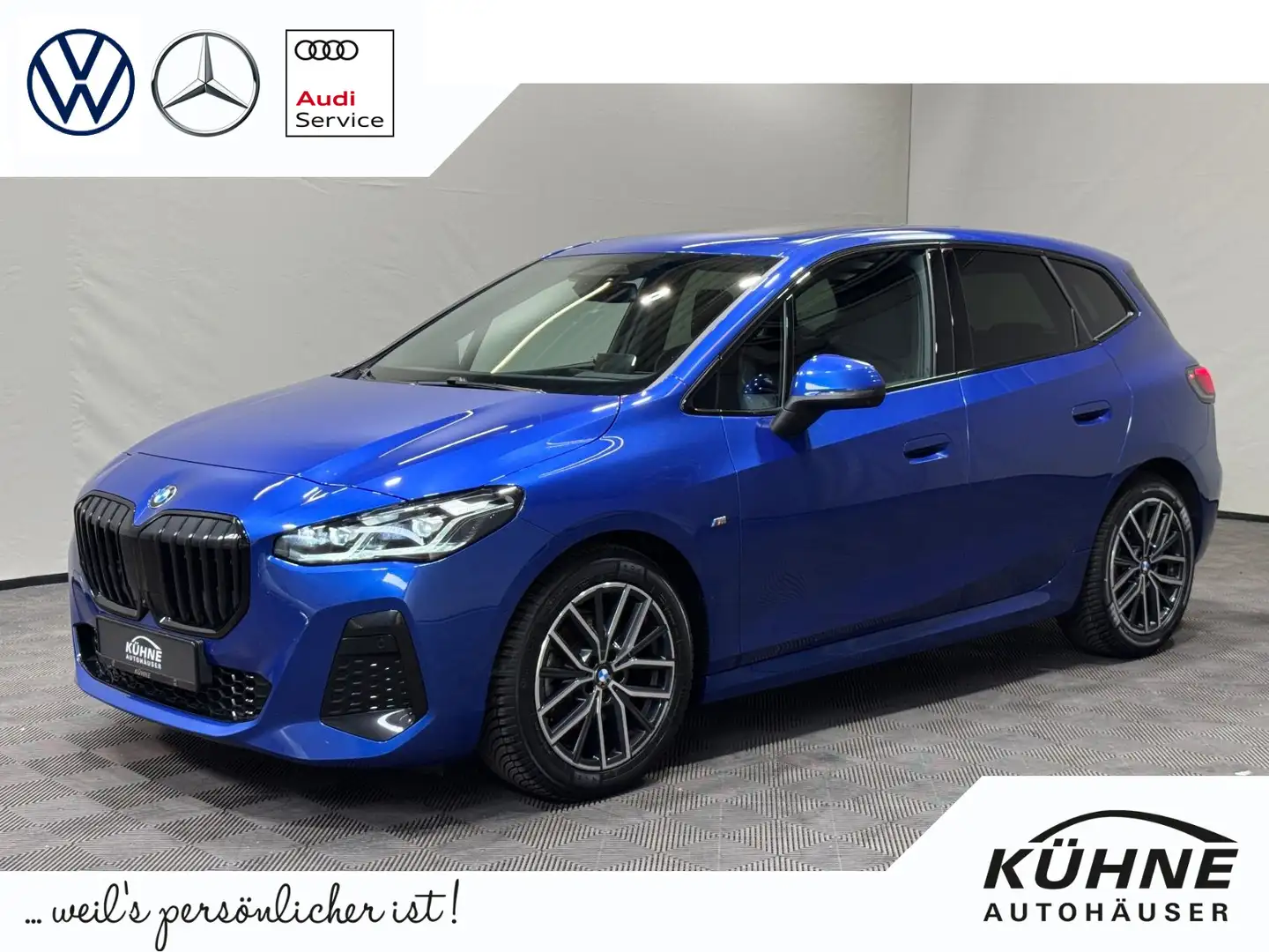 BMW 218d Active Tourer M Sport | PANO LED HEAD-UP Albastru - 1