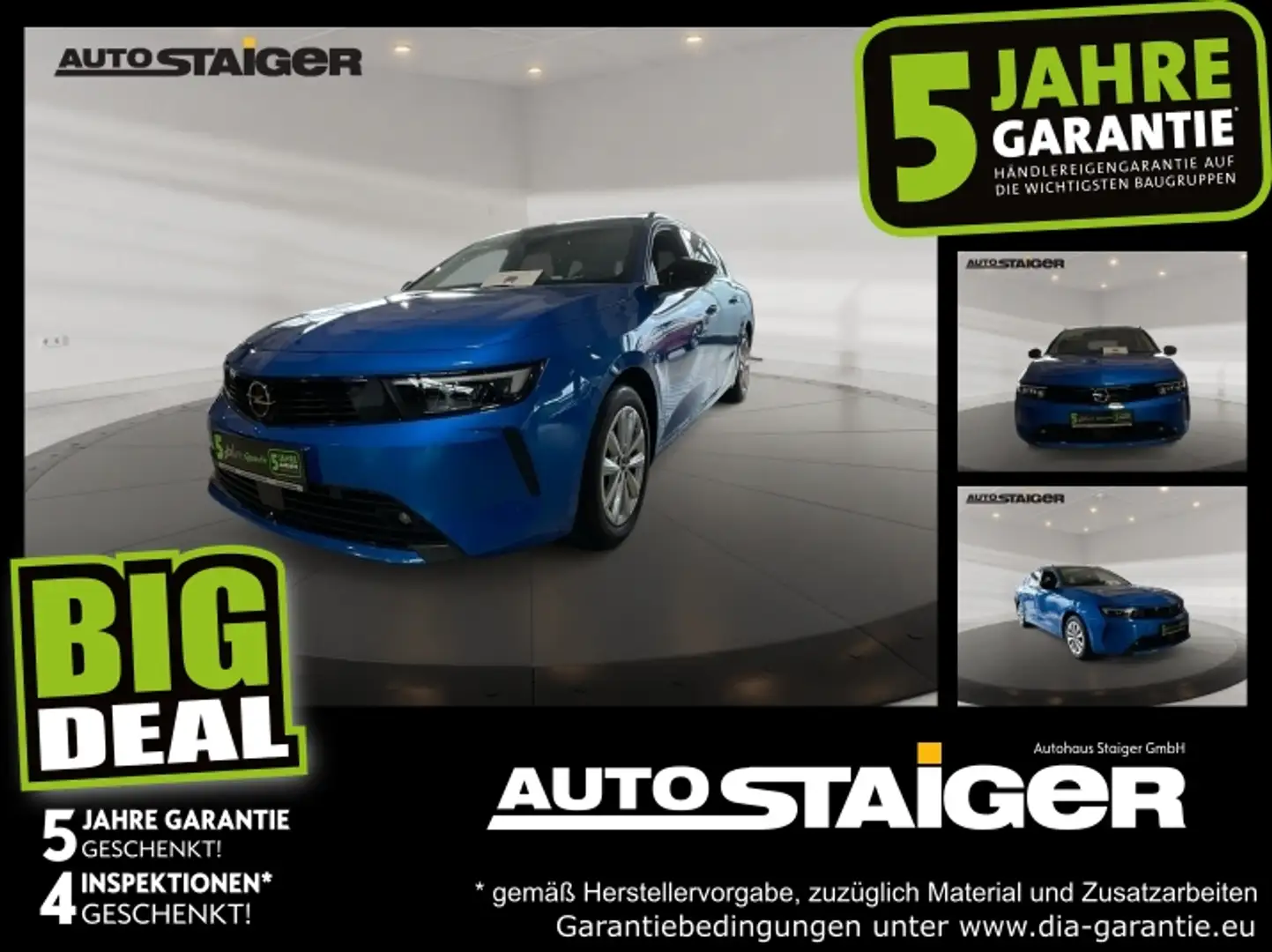 Opel Astra Kombi Enjoy Navi, LED, PDC,AGR-Sitz,.... Blauw - 1