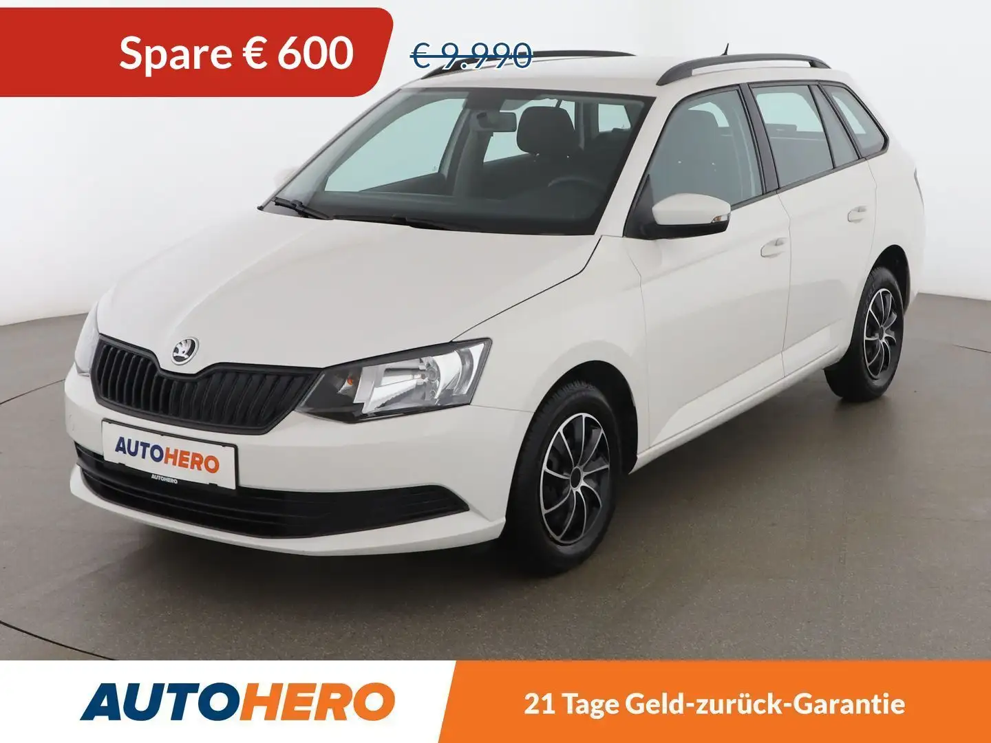 Skoda Fabia 1.2 TSI Active *TEMPO*KLIMA*BT* Weiß - 1
