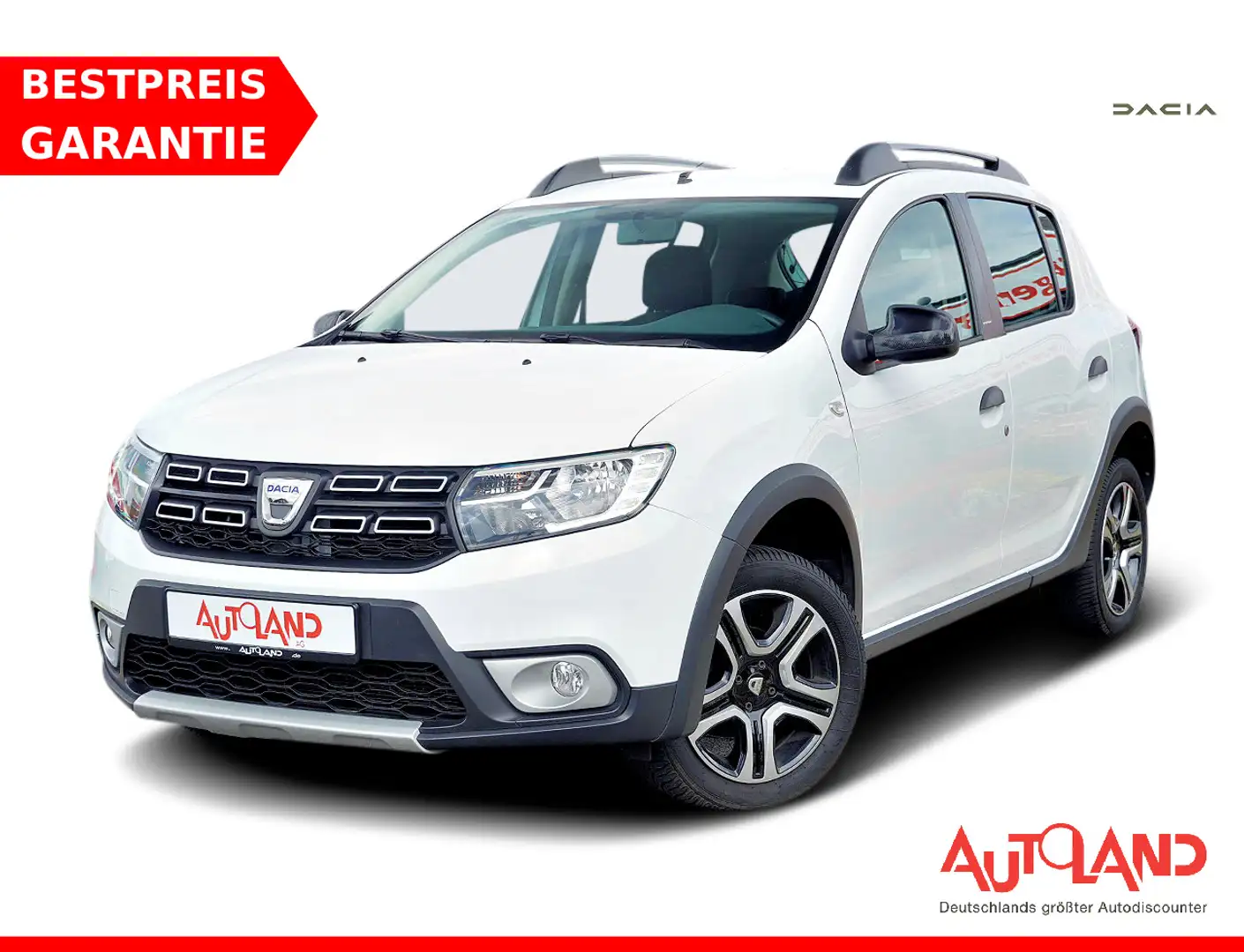 Dacia Sandero Stepway II 0.9 TCE Celebration Navi PDC Blanc - 1