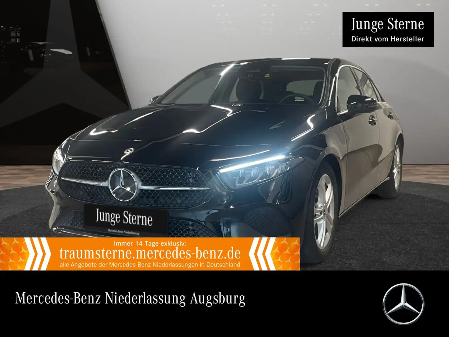 Mercedes-Benz A 220 4M PROGRESSIVE+LED+KAMERA+TOTW+KEYLESS+8G Schwarz - 1