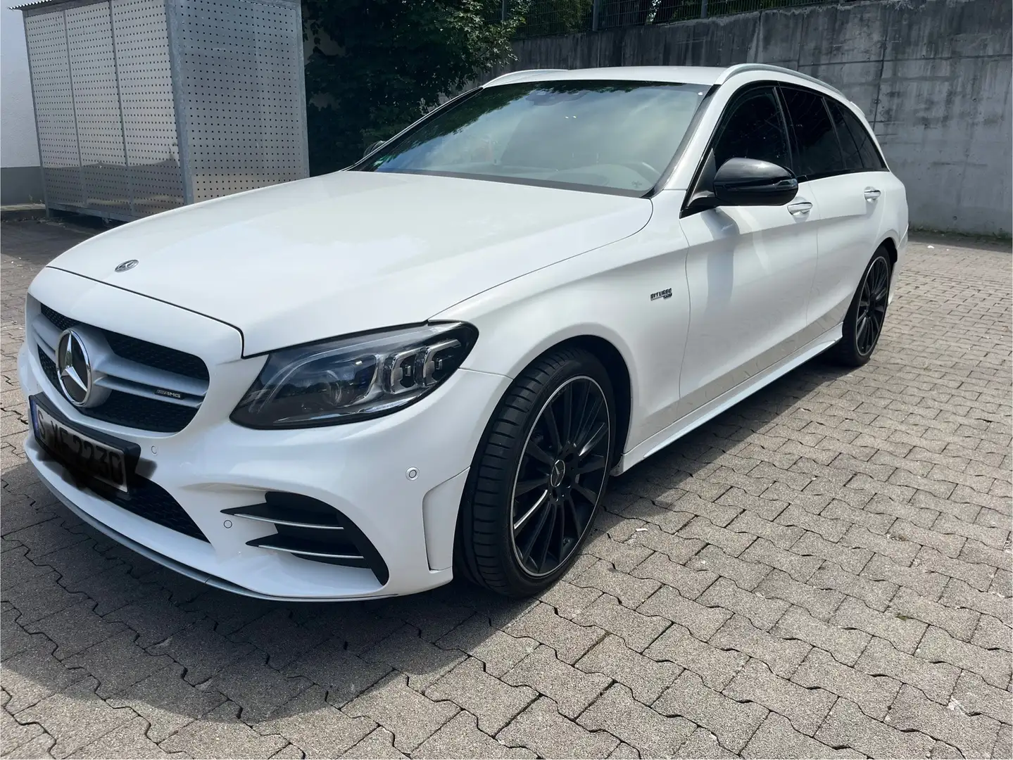 Mercedes-Benz C 43 AMG 4Matic T 9G-TRONIC mit Performance Abgasanlage Blanco - 1