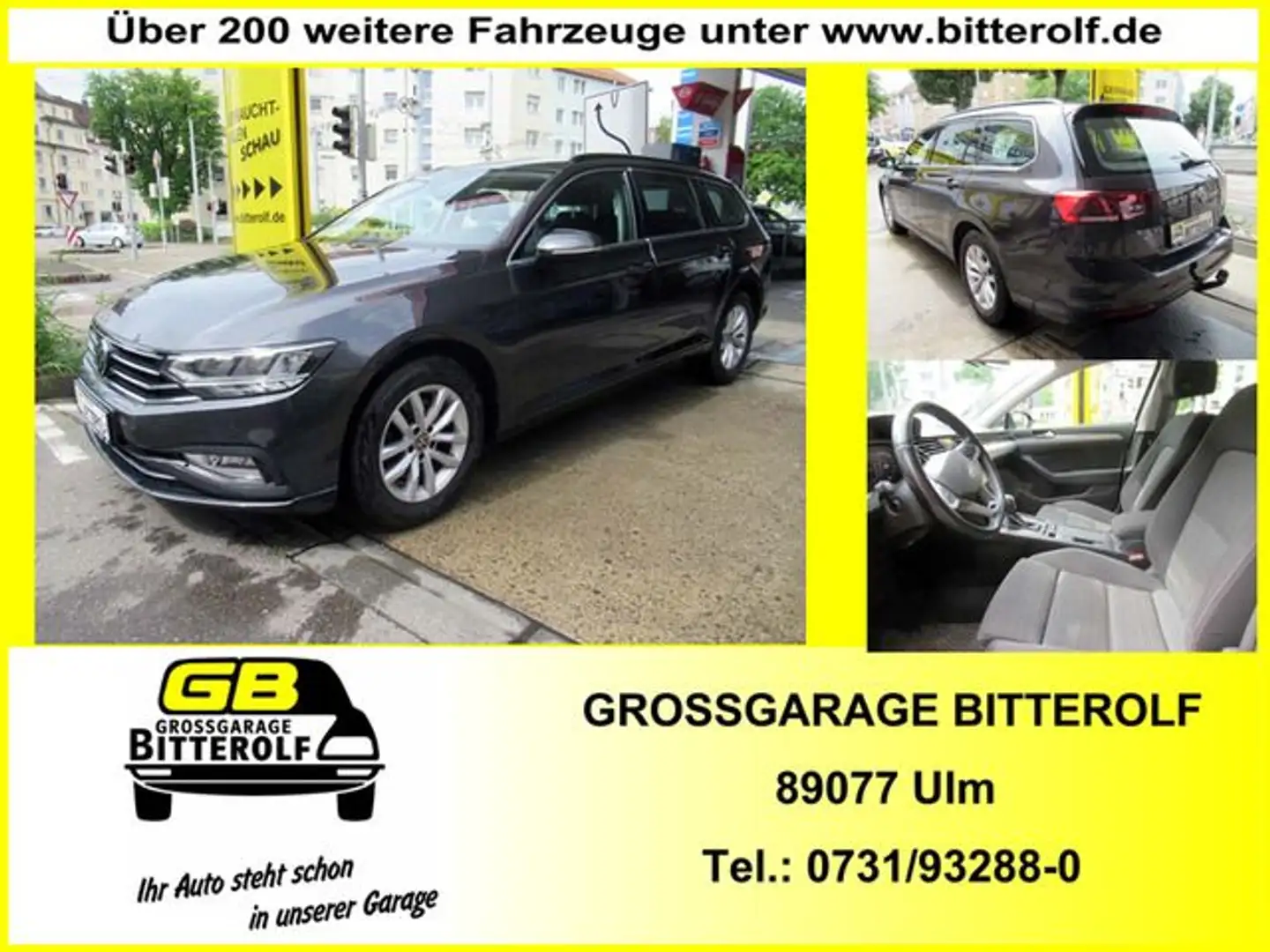 Volkswagen Passat Variant 2.0TDI DSG Bus. Navi/AHK/LED/RFK/ Grau - 1