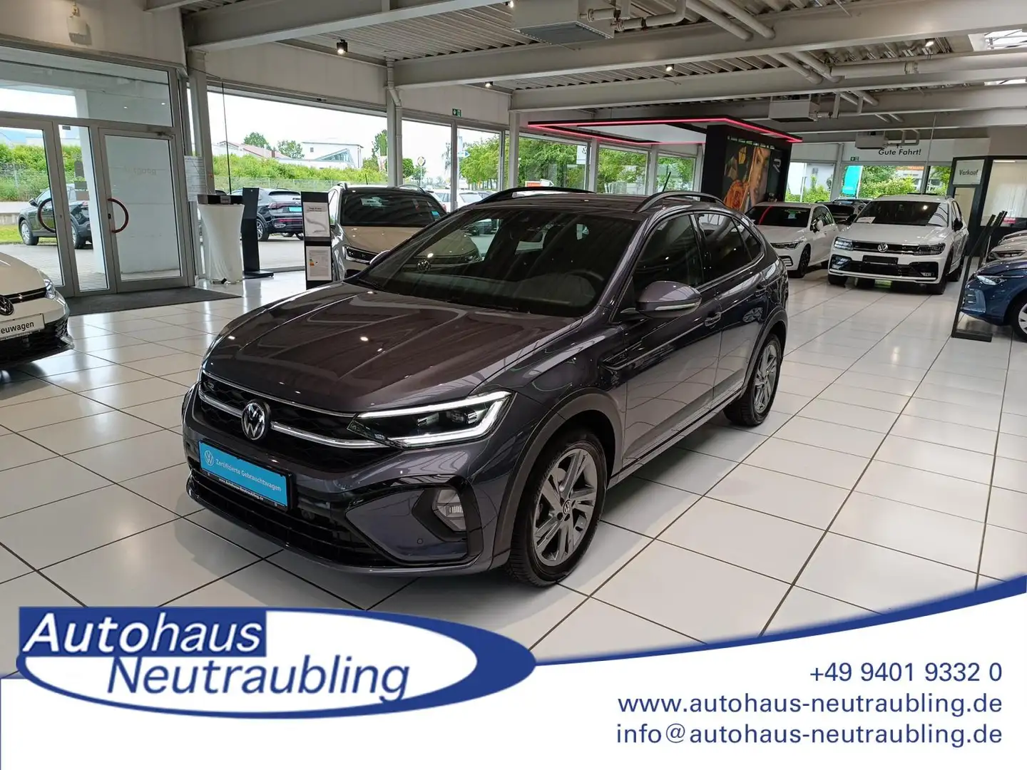Volkswagen Taigo 1.0 TSI "R-LINE" 110 PS +DSG+NAVI+SHZ+ACC+ Grau - 1