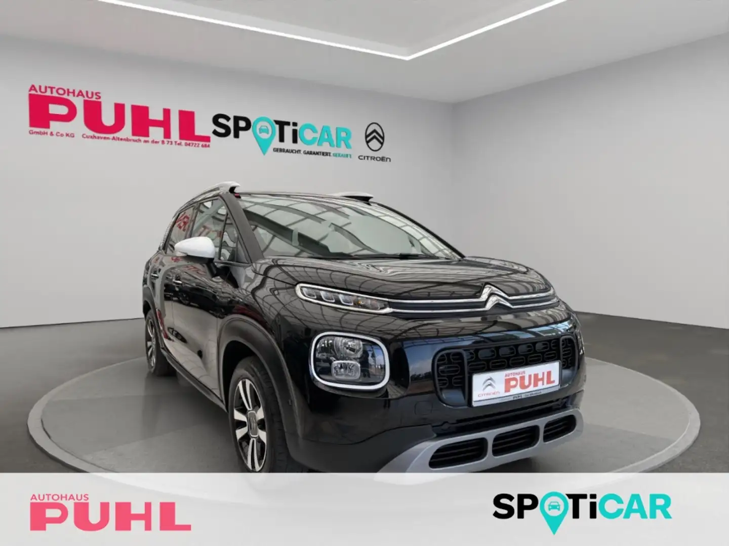Citroen C3 Aircross Panodach, Navi, Rückfahrkamera,Sitzheizung,CarPlay Schwarz - 1
