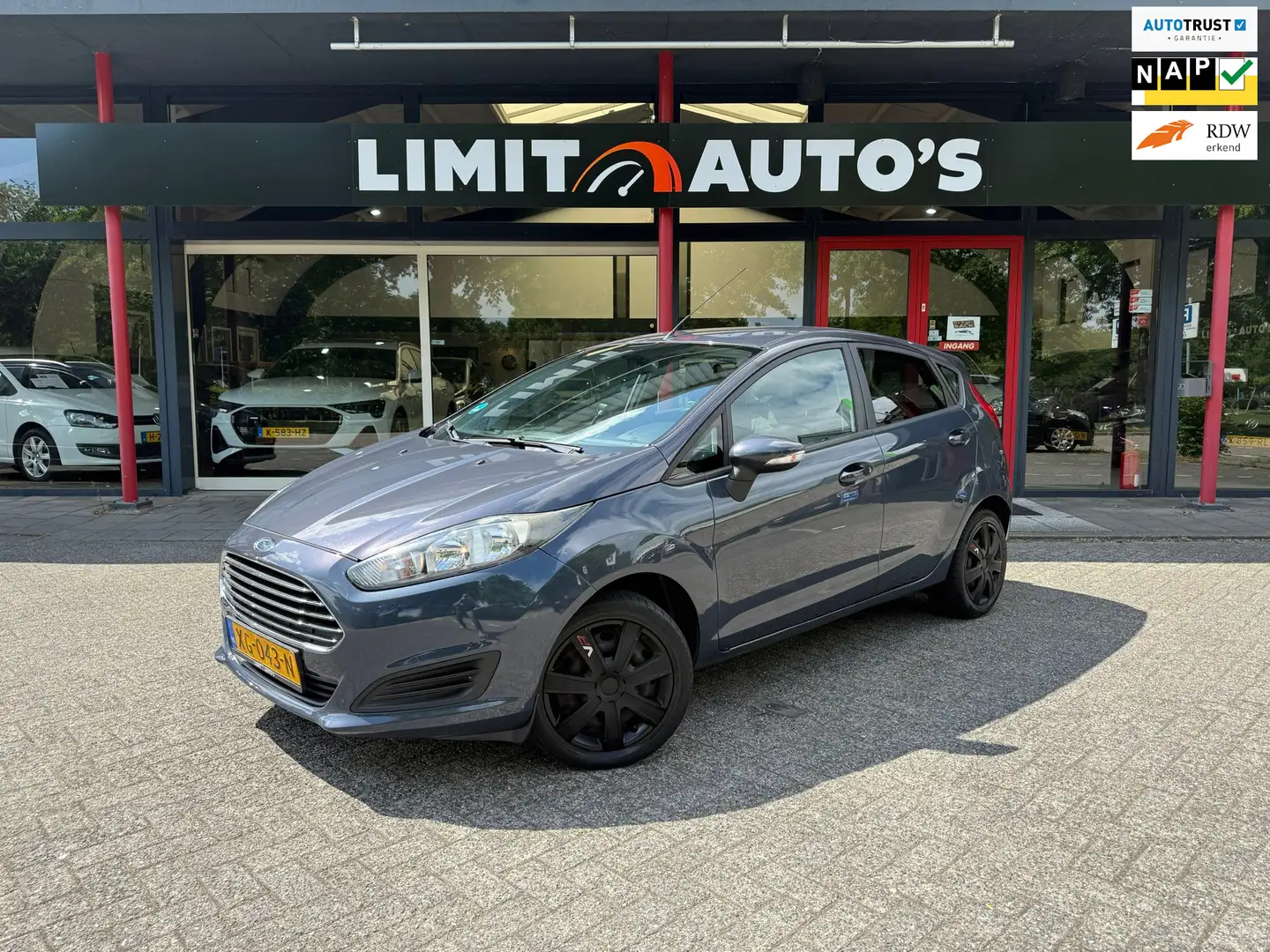 Ford Fiesta 1.25/Airco/Elek. Ramen/Nap/Apk! Gris - 1