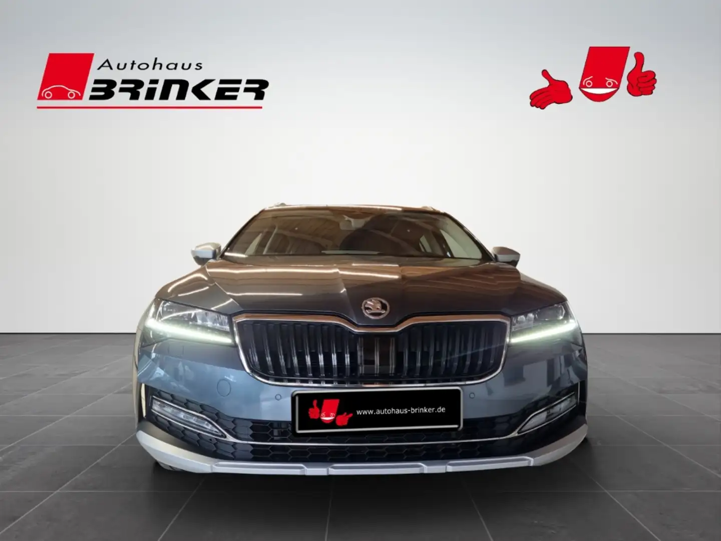 Skoda Superb Combi Scout 4x4 2.0 TDI DSG EU6d-T Gris - 2