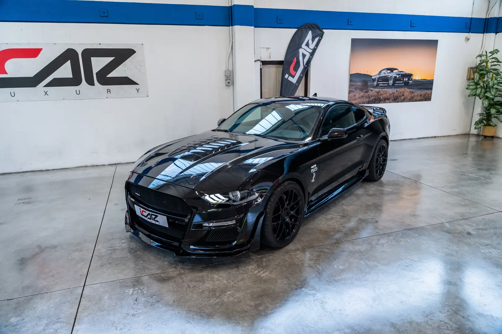 Ford Mustang Fastback 5.0 ti-vct V8 460cv Manuale Nero - 2