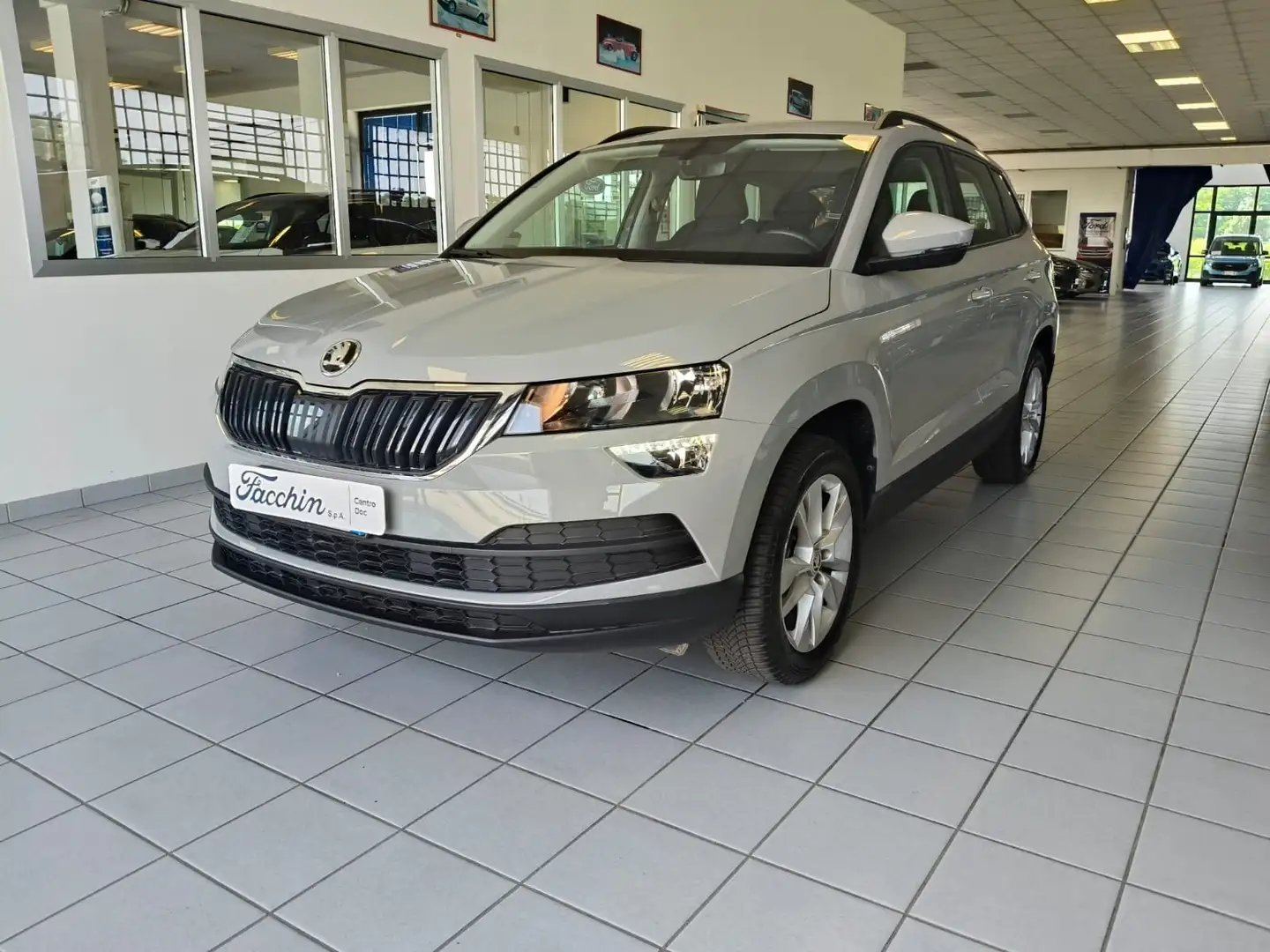 Skoda Karoq 1.0 TSI S-Tech 110cv Grijs - 1