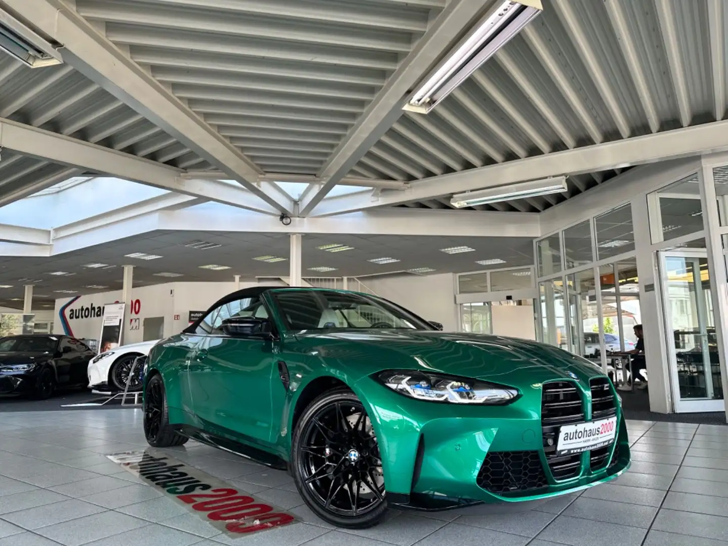 BMW M4 Cabrio xDrive Competition AUT./LASER/HUD/CAM Zielony - 1