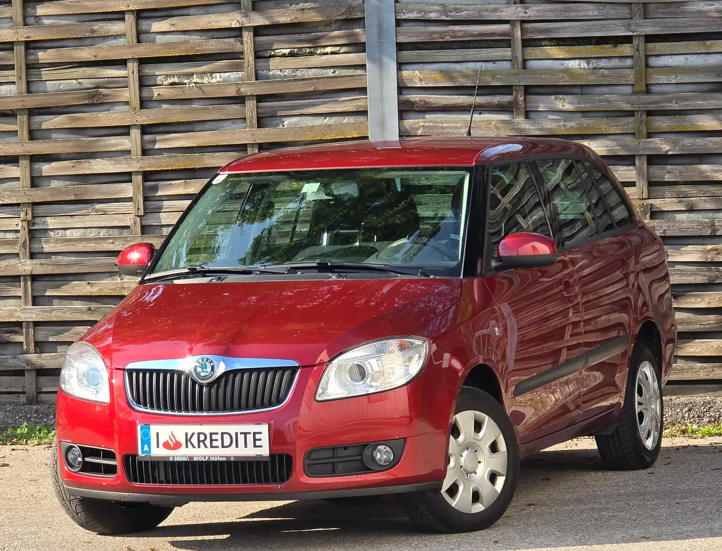 Skoda Fabia Ambiente 129.873 KM* Anhängerkupplung Export* Rot - 1