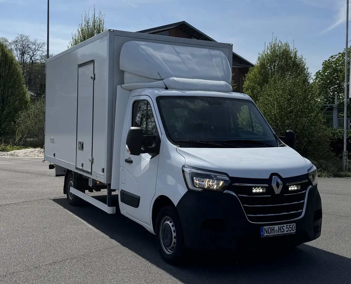 Renault Master L4 Maxi 4,2m Koffer 1. Hand Klima Tempomat Blanc - 1