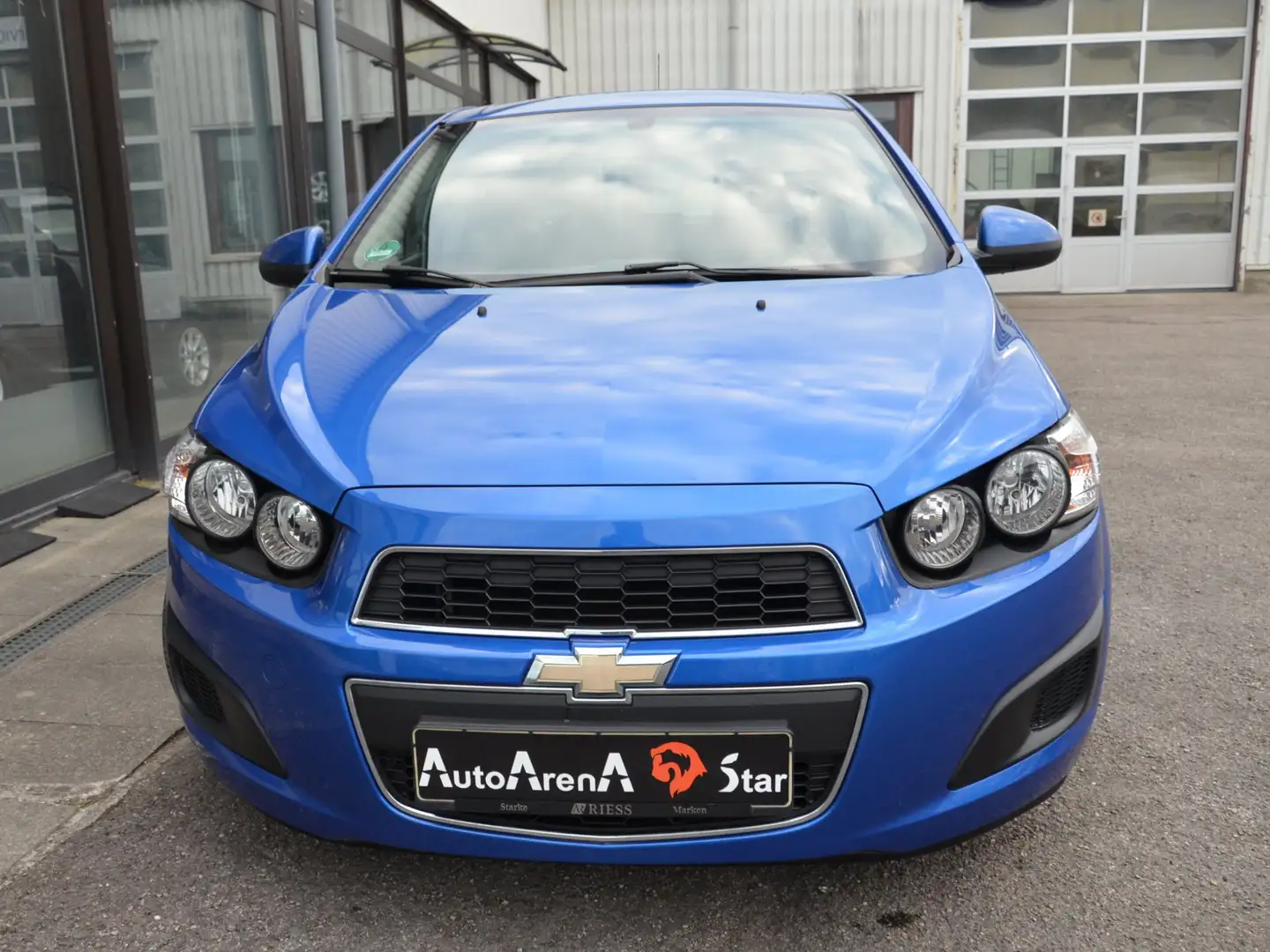 Chevrolet Aveo 1,4 LT+,Klima,Servo,Airbag,Tel,CD-Radio Blau - 2