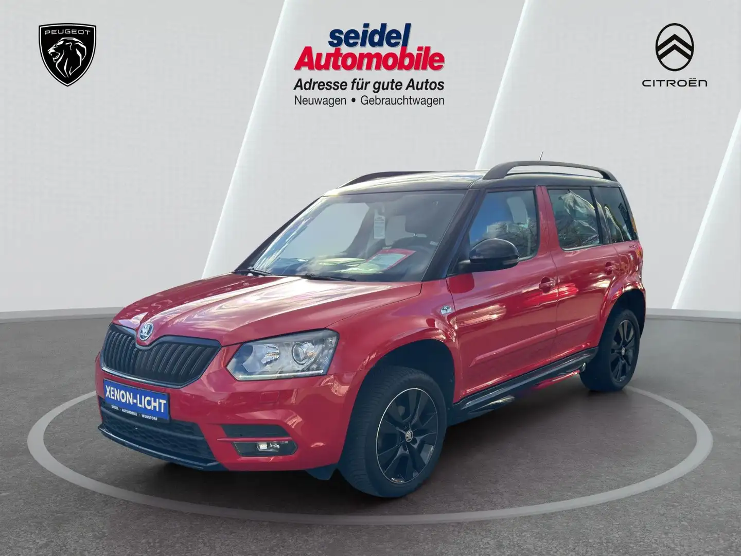 Skoda Yeti 1.2 TSI Monte Carlo 1.Hand, wenig KM Rot - 1