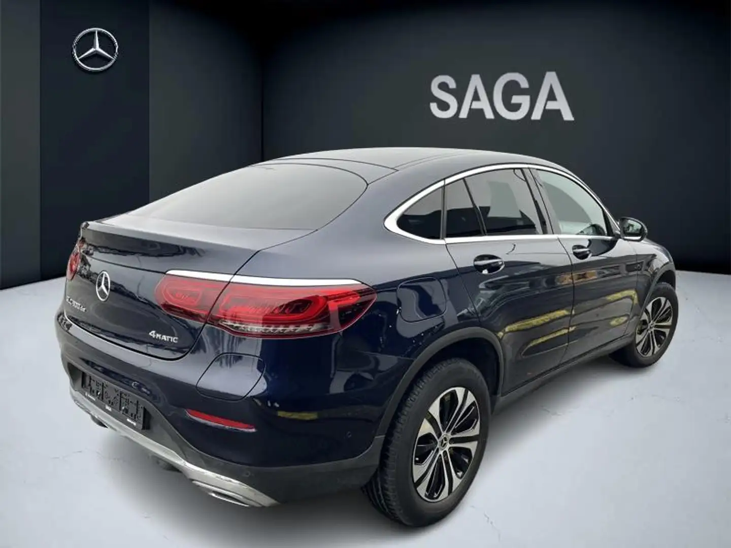 Mercedes-Benz GLC 300 Coupé GLC de 4MATIC Coupé Bleu - 2