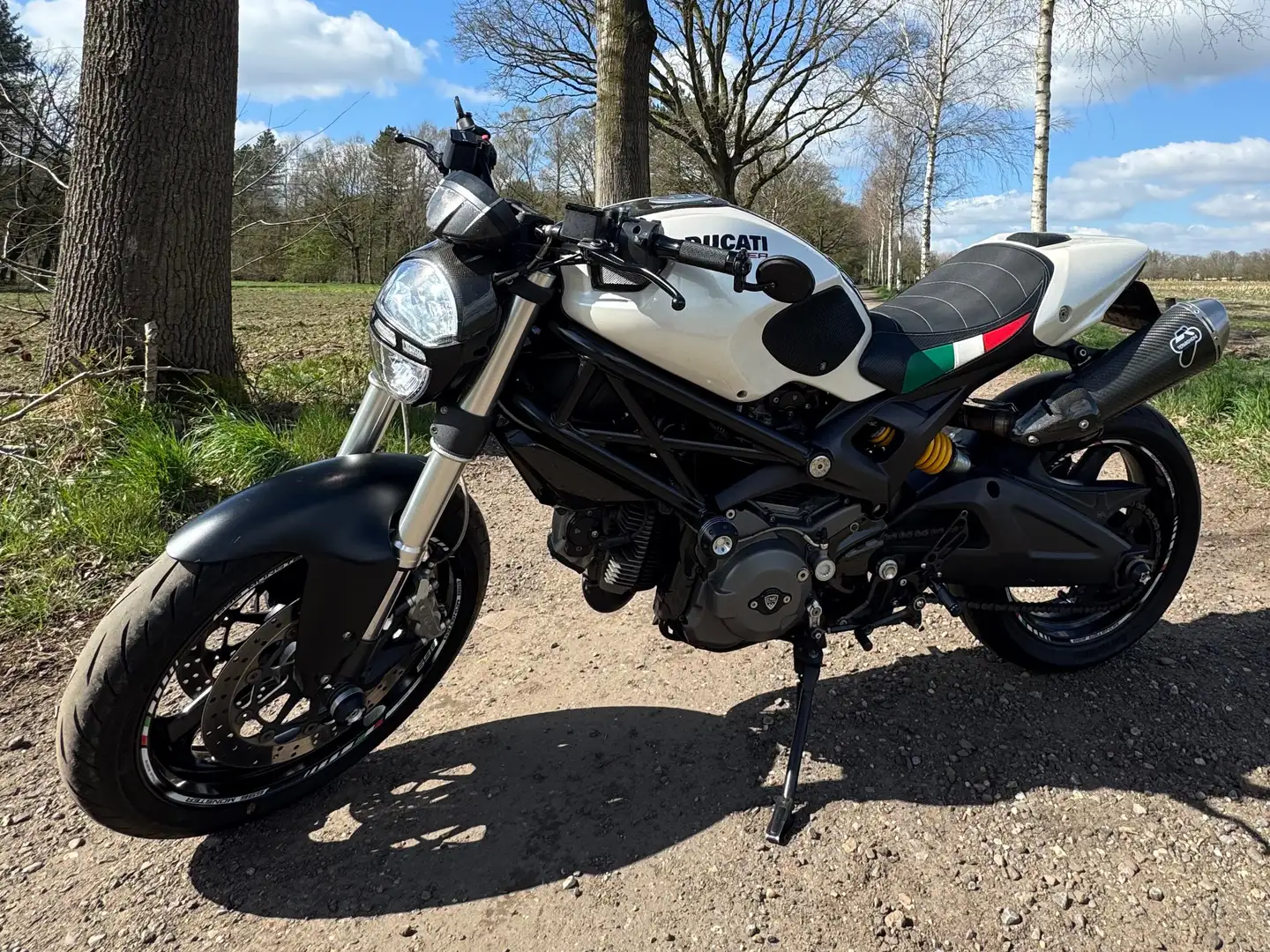 Ducati Monster 696 Wit - 1